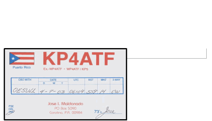 KP4ATF Jose, Puerto Rico/Carolina