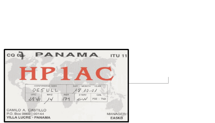 HP1AC Camilo, Panama/Villa Lucre